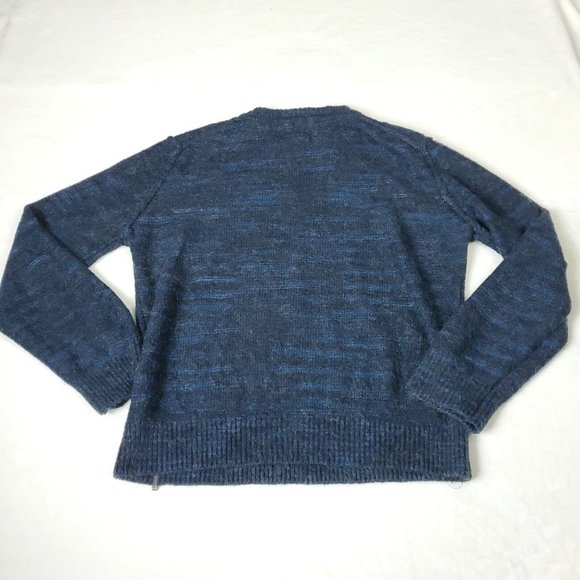 Calvin Klein Jeans  Sweater‎ Womens Medium Blue Acrylic Pullover - Picture 4 of 9